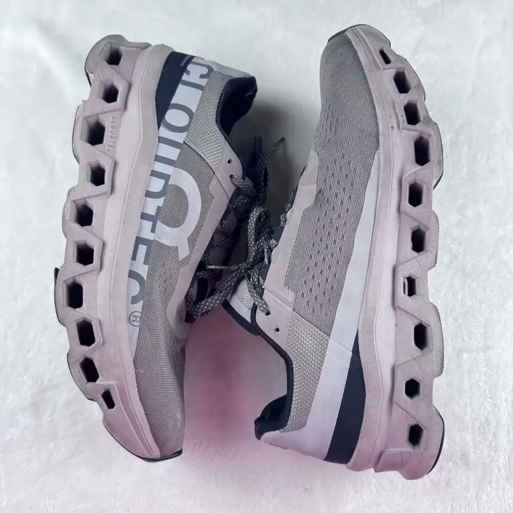 On Cloudmonster Cinder/Fog Men's US 11.5 Running Shoes - Picture 2 of 7